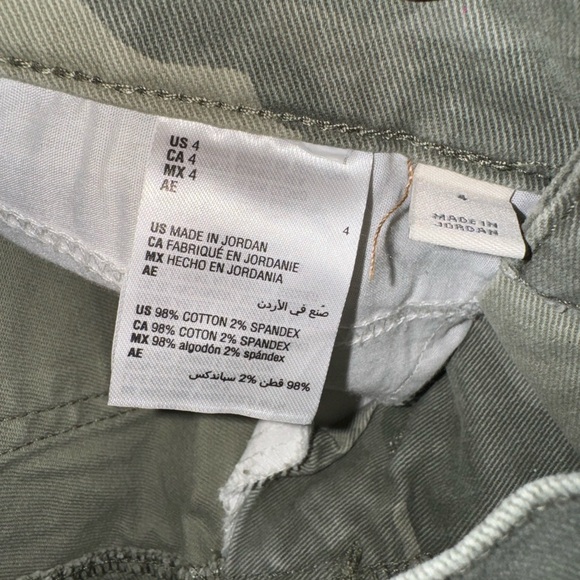 NWT camouflage pants, Style & Co, straight leg. Size 4 - Picture 6 of 7